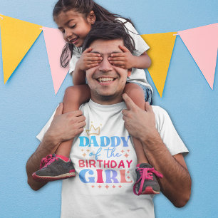ダディ・オブ・ザ・誕生日・ガール Tシャツ