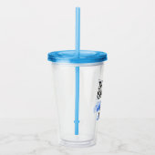 ダディ·シャーク-ホ素晴らしワイト アクリルタンブラー (右)