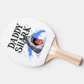 ダディ·シャーク-ホ素晴らしワイト 卓球ラケット (横)