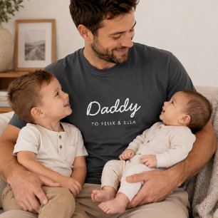 ダディTシャツ|オーダーメイドパパTシャツ 父の日ギフト Tシャツ