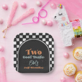 ダデクールチェックパーティープレート ペーパープレート (パーティー)