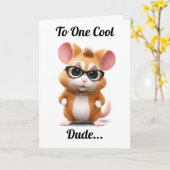 ダデハムスタークール誕生日グリーティングカード カード (黄色い花)