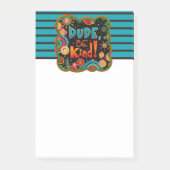 ダデベおもしろいーやさしいスマイルカラフル ポストイット (正面)