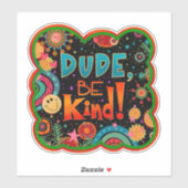 ダデベア親切なおもしろいカラフル親切 シール (シート)