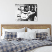 ダト・マンディと妻のフィリピン写真 キャンバスプリント (インサイチュ (寝室))