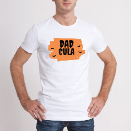 ダドキュラ面白いハロウィーン Tシャツ