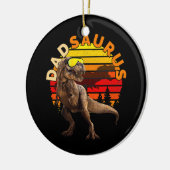 ダドサウルスジュラシックTレックスパパレトロヴィンテージワールド セラミックオーナメント (左)