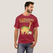 ダドサウルスタコサウルスパパタコ恋人の恐竜 Tシャツ (正面フル)
