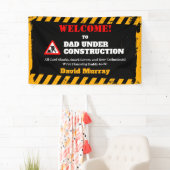 ダドシェルパーティー |の警告建築パパ 横断幕 (インサイチュ)