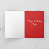 ダドリーラブラドールレトリエバーヴァレンティーンズデイ カード (内部)