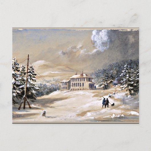 ダドリー – トリニティ・ベイ,ニューファンドランド素晴らし,アート ポストカード (正面)