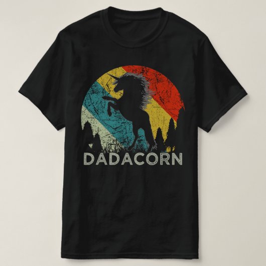 ダドーおもしろいン父の日贈り物 Tシャツ (デザイン正面)