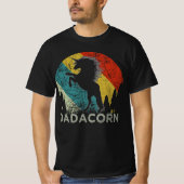 ダドーおもしろいン父の日贈り物 Tシャツ (正面)