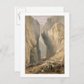 ダドールからボラン峠への入り口, 'Sketcから ポストカード (正面/裏面)