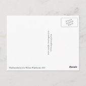 ダナイデス・ジョン・ウィリアム・ウォーターハウス ポストカード (裏面)