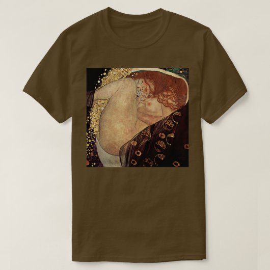 ダナエバイグスタフクリムト Tシャツ (デザイン正面)