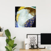 ダナエ – グスタフクリムト-アールヌーボー ポスター (ホームオフィス)