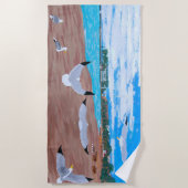 ダナハーバー ビーチタオル (正面)