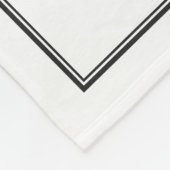 ダナポイントの地図 フリースブランケット (角)