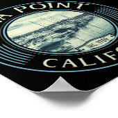 ダナポイントオレンジカリフォルニア – DANA POINT HARBOR ポスター (角)