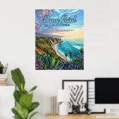 ダナポイントカリフォルニアビーチオレンジカウンティヴィンテージ ポスター (ホームオフィス)