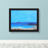 ダナポイントハーバーが署名 キャンバスプリント (インサイチュ (ウッドフロア))