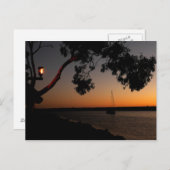 ダナポイントハーバーサンセット ポストカード (正面/裏面)