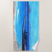 ダナポイントハーバー ビーチタオル (正面)