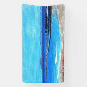 ダナポイントハーバー 横断幕 (縦)