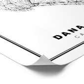 ダナポイントマップ ポスター (角)