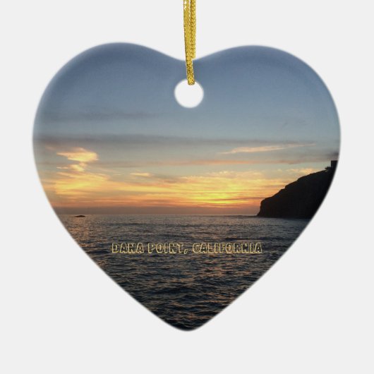 ダナポイント,カリフォルニアオーナメント セラミックオーナメント (正面)