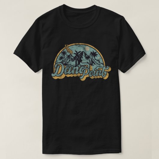 ダナポイント, カリフォルニア Tシャツ (デザイン正面)