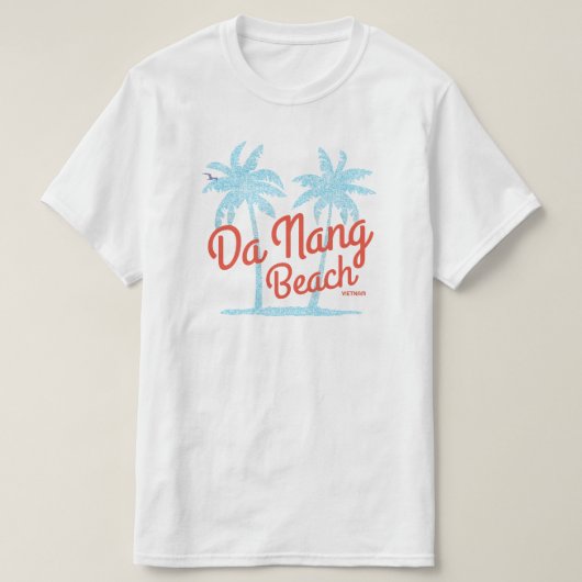 ダナンビーチヴィンテージフェード Tシャツ (デザイン正面)