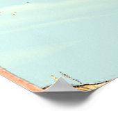 ダナン・ベトナムヴィンテージ旅行ポスター ポスター (角)