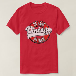 ダナン ベトナム レトロ ロゴ インビテーション ポストカード Tシャツ
