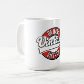 ダナン ベトナム レトロ ロゴ コーヒーマグカップ (正面左)