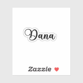 ダナ名 – 手書き書道 シール