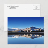 ダナ山、トゥオルムネメドウズ、ヨセミテ、カリフォルニア州。 ポストカード (正面/裏面)