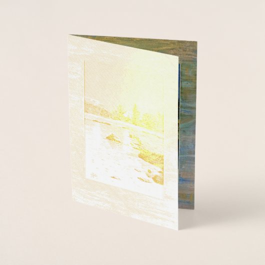 ダナ・ミードウズ, ヨセミテ国立公園 箔カード (正面)