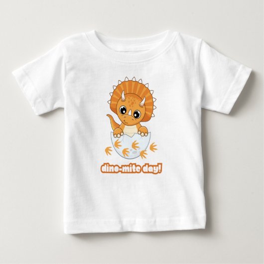 ダニの日 ベビーTシャツ (正面)