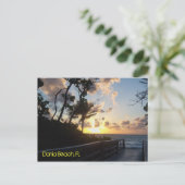 ダニアビーチサンライズ ポストカード (スタンド正面)