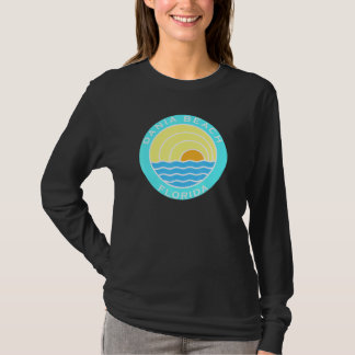 ダニアビーチフロリダレトロサンセット Tシャツ