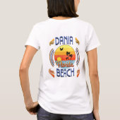 ダニアビーチ, フロリダ州 Tシャツ (裏面)