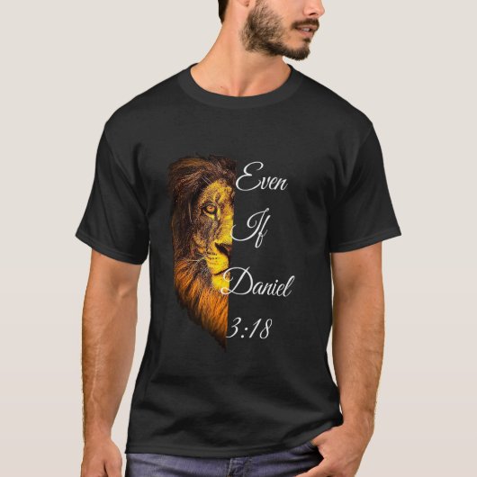 ダニエもしル318聖句 Tシャツ (正面)