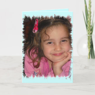 ダニエラの募金活動 サンキューカード