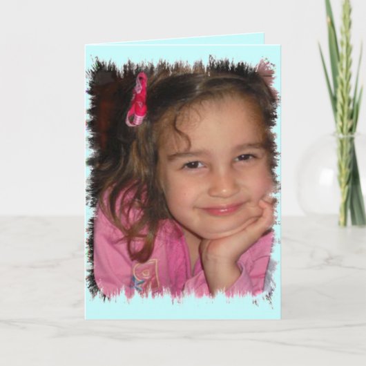 ダニエラの募金活動 サンキューカード (正面)