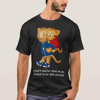 ダニエルとパパのトラ (ダーク Tシャツ
