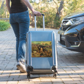 ダニエルとライオンの穴 シール (スーツケースインサイチュ)