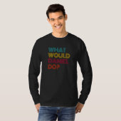ダニエルならどうする?ダニエル大好きプレミアム Tシャツ (正面フル)