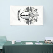 ダニエルの家紋の紋章付き外衣 横断幕 (トレードショー)